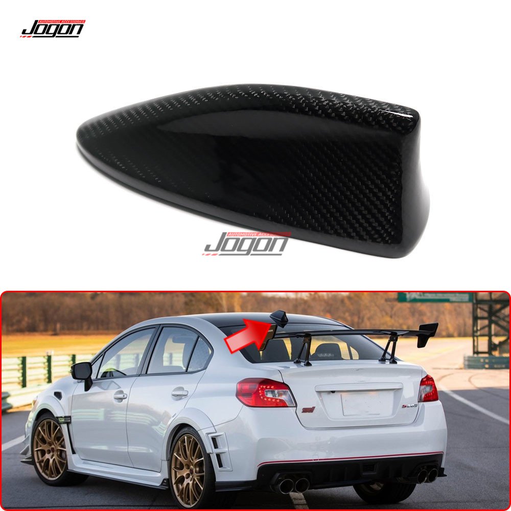 Car Roof Aerial Cover for Subaru WRX / WRX STI 2015-2021Car Shark Fin Antenna Cover Carbon Fiber Radio Signal Aerial Mouldings
