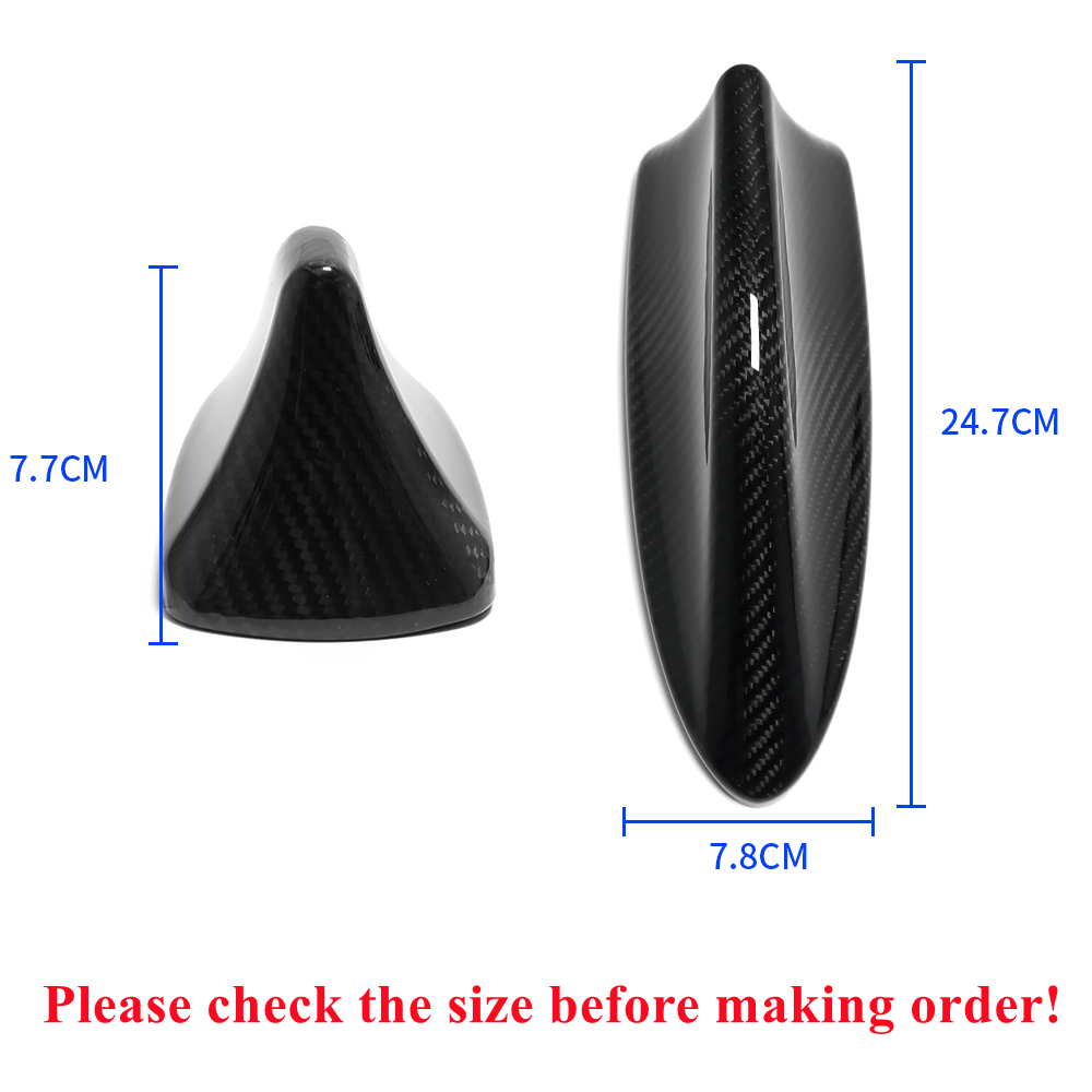 Car Roof Aerial Cover for Subaru WRX / WRX STI 2015-2021Car Shark Fin Antenna Cover Carbon Fiber Radio Signal Aerial Mouldings