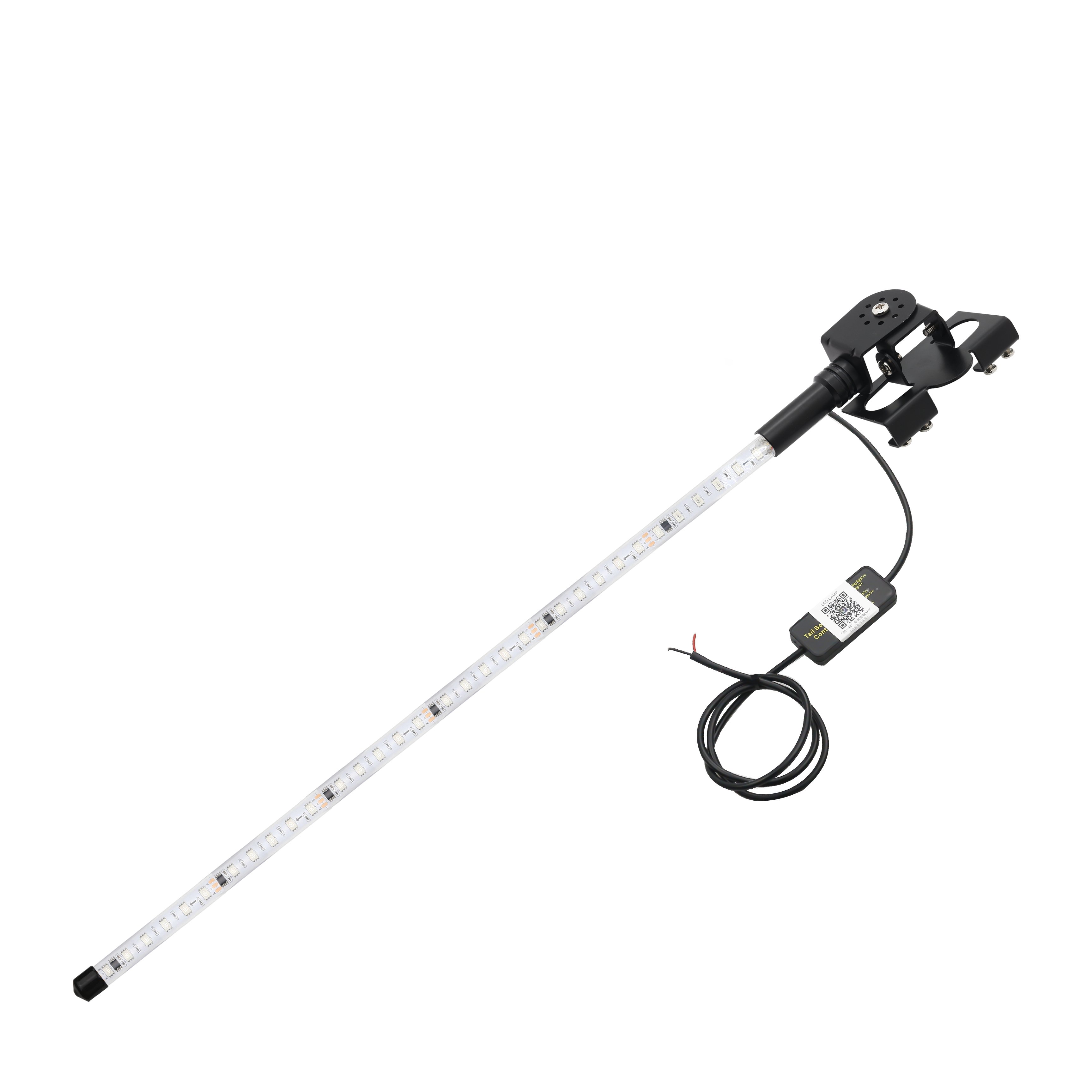Factory 1PCS 5050 LED RGB APP Control Lighted Antenna Whip for Can-Am ATV UTV RZR Polaris Dune Buggy Offroad Truck