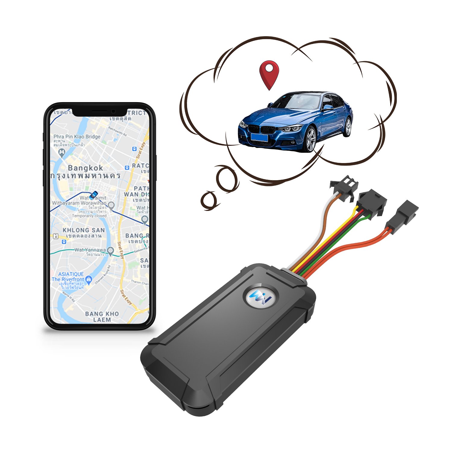 3G Car GPS Tracker Cheap Trace System SMS App GPS Vehicle Track Remotely Shutdown Vehicle Engine Wire Cut Alarm