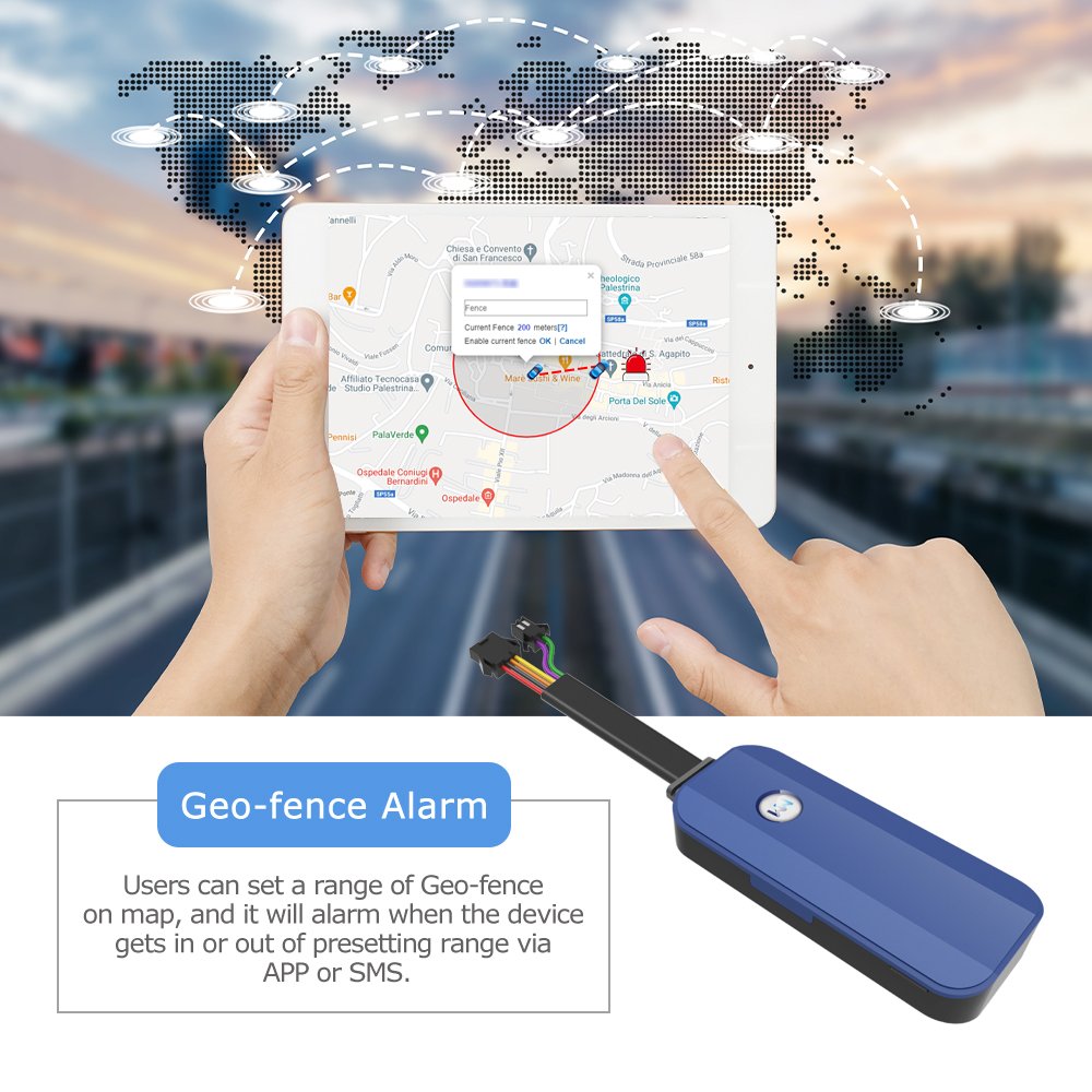 Engine Stop Real Time Car Alarm System GPS Tracker Tracking Device Vehicle GPS Tracker with Remotely Stop Car