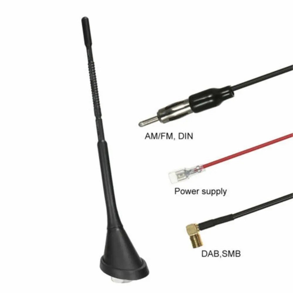 Antenna Car Car Antenna DAB+GPS+FM Antenna Active Amplified Roof Mount Waterproof Dustproof Universal Auto Accessories