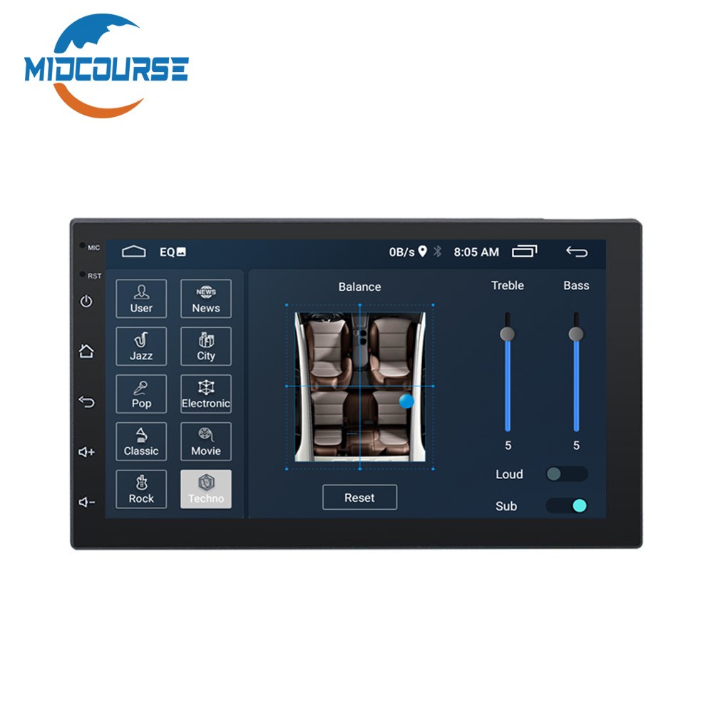 Android 10 BT Systems Dsp Alpine 2din Double Din 7" Car Dvd Radio Stereo Car Audio