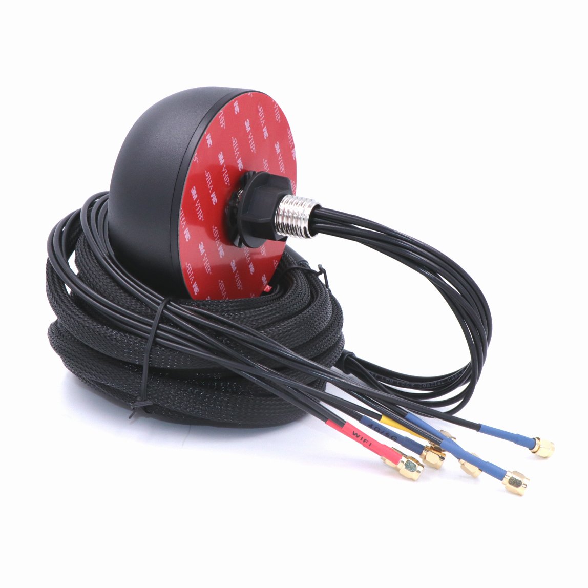 RS 5-in-1 MIMO Antenna High Gain 5.5dBI 617~6000MHz 4G LTE WIFI GPS Combination Outdoor Car SMA Connector Vertical 50 Ohm