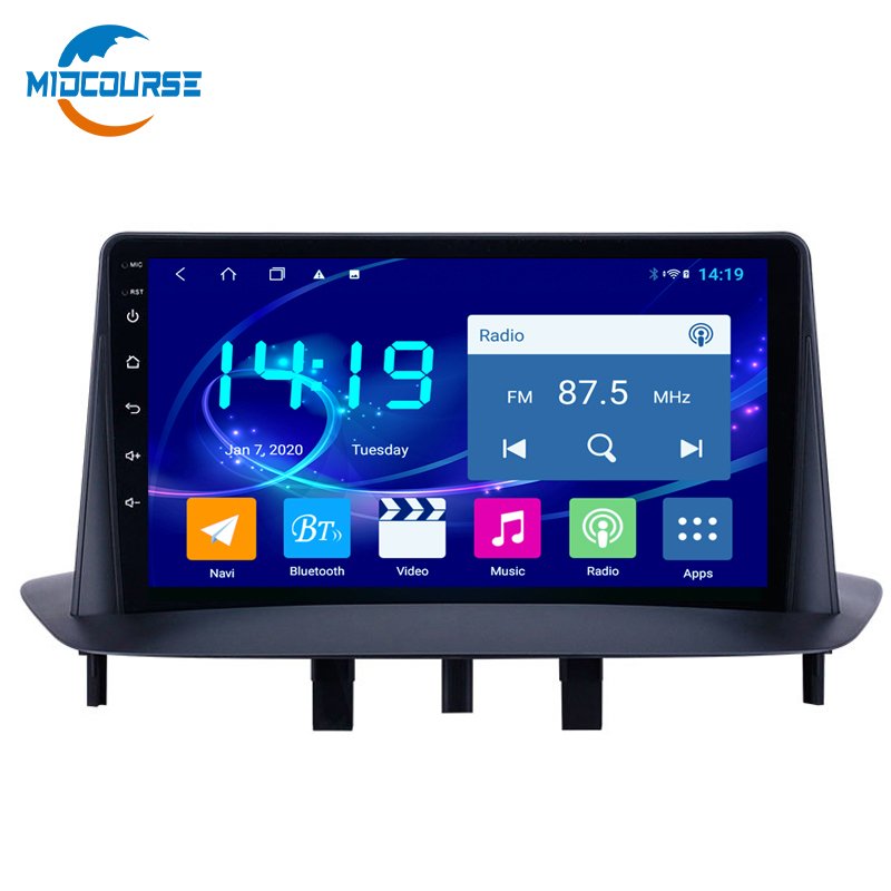 4G+64G Car GPS Unit Player Stereo Android 10 GPS Navigation for Renault Megane 3 2009 2010 2011 2012-201~
