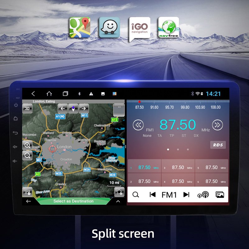 4G+64G Car GPS Unit Player Stereo Android 10 GPS Navigation for Renault Megane 3 2009 2010 2011 2012-201~