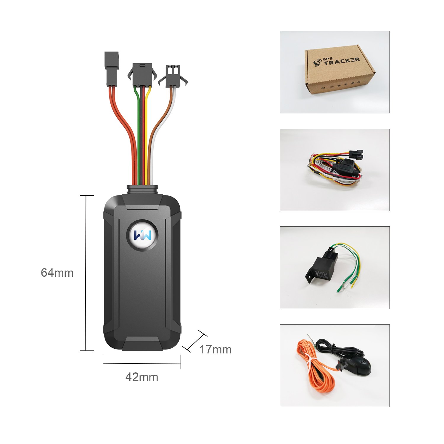 GS05 Long Distance Engine Start Stop the Car Remotely GPS Tracker Motorcycle With Tracking APP