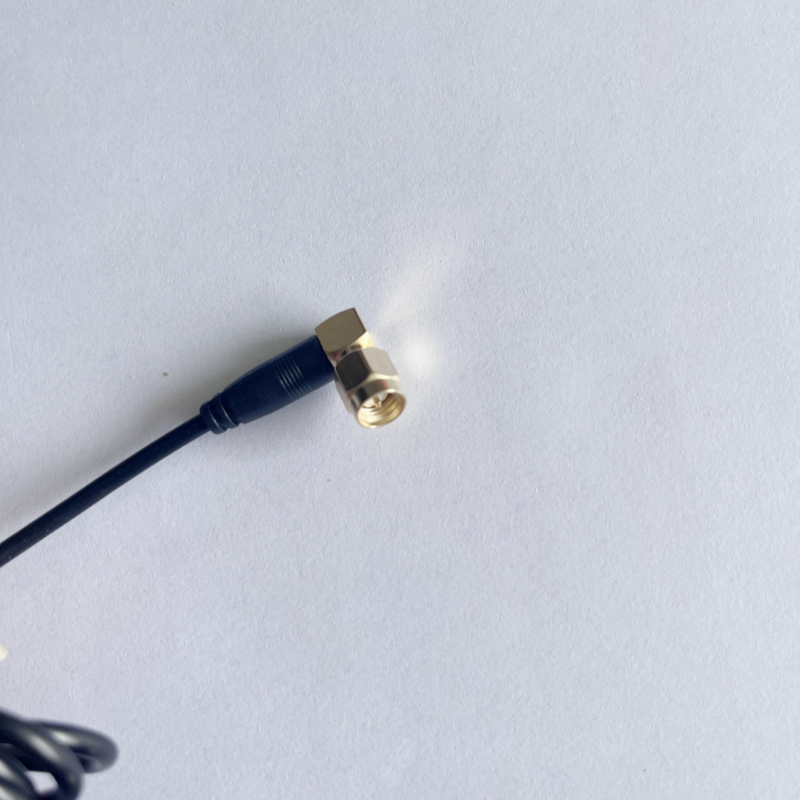 Factory L-type 90-degree Elbow SMA Antenna Adapter RG174 Shielded High Frequency Coaxial Line