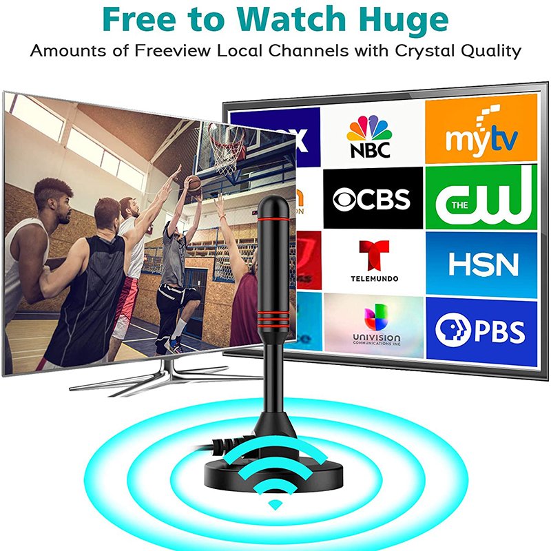 Direct manufacturer car satellite tv antenna for HDTV Television with magnetic base