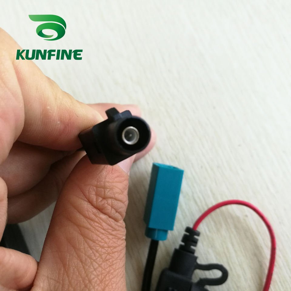 For Volkswagen Male and Female Car DAB+ Radio FM Antenna Signal Booster FM signal Amplifier Amp Amplifier 12V Signal Antenna
