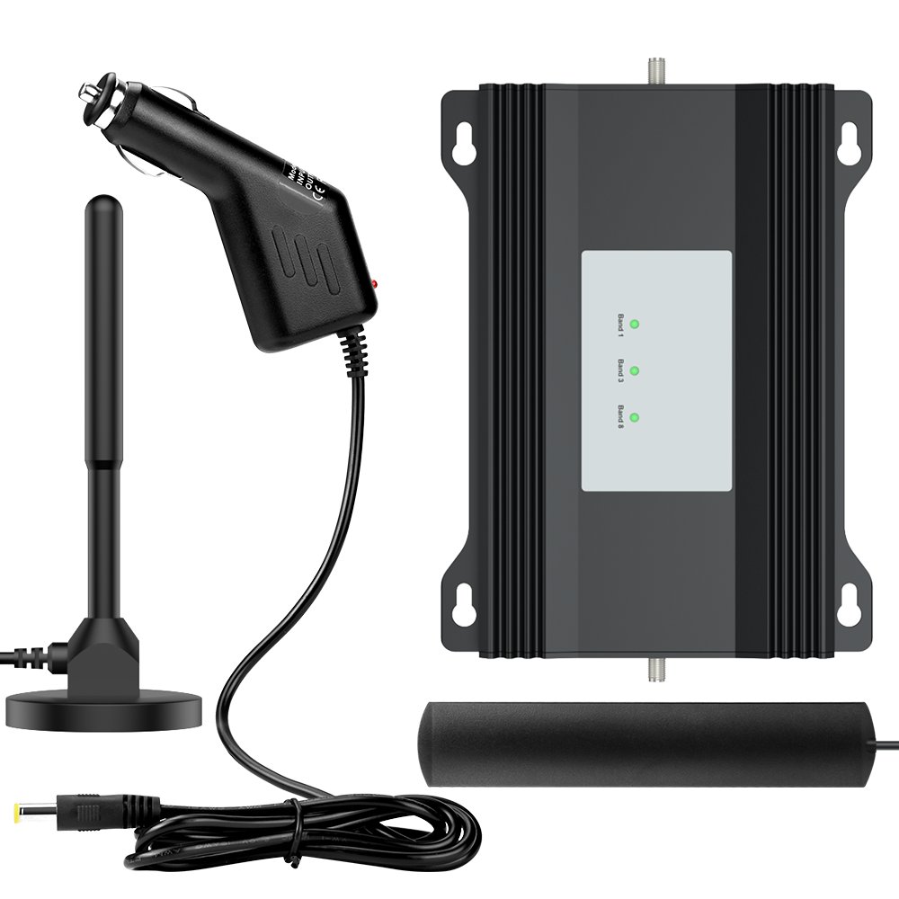portable signal booster 5G 4G LTE Band 1/3/8 cell signal booster car mobile signal booster amplifier 3g 4g 5g