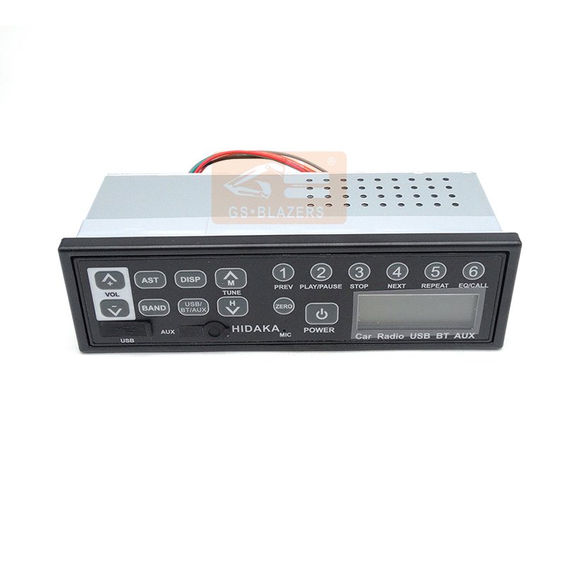 FM AM USB HI-M200 Car Radios with External Antenna Jack 12 24V Excavator Radio