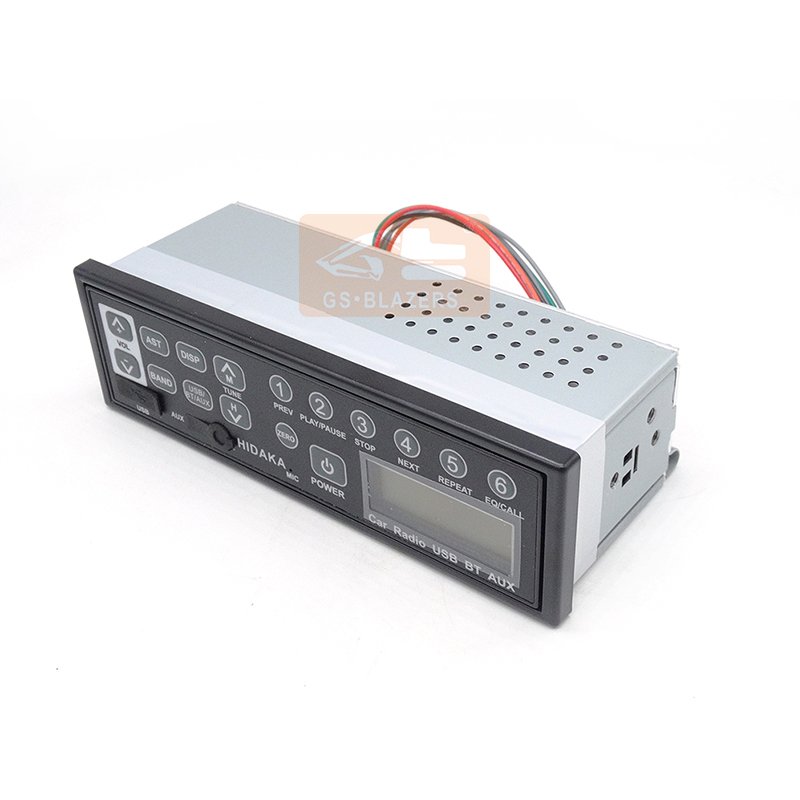 FM AM USB HI-M200 Car Radios with External Antenna Jack 12 24V Excavator Radio