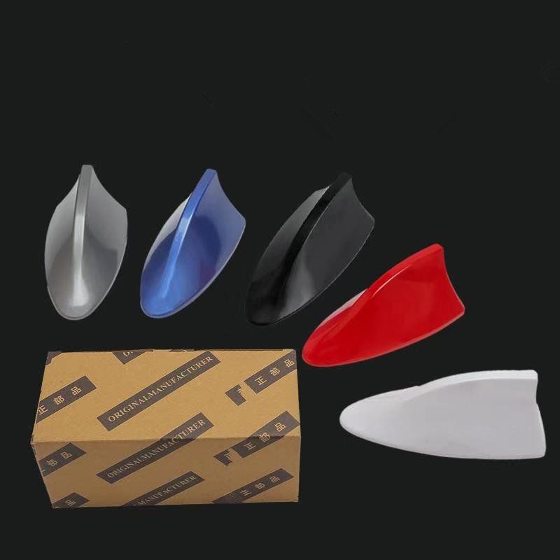Universal Shark Fin Auto Car Roof Antenna Sticker Fm Radio Antena With Signal Radio Type Decoration
