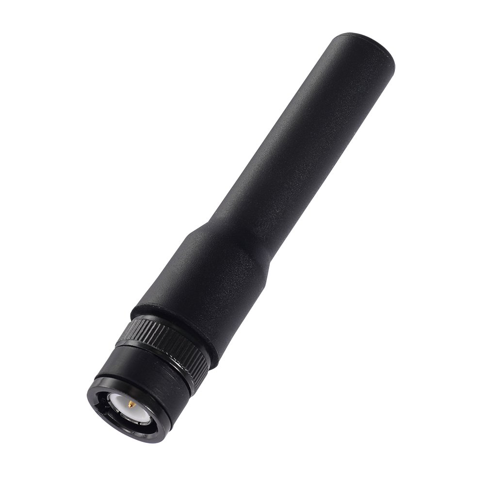 Bingfu Ham Radio BNC Male Soft Antenna 2-Pack for Handheld Scanners Frequency Counter Two Way Radio