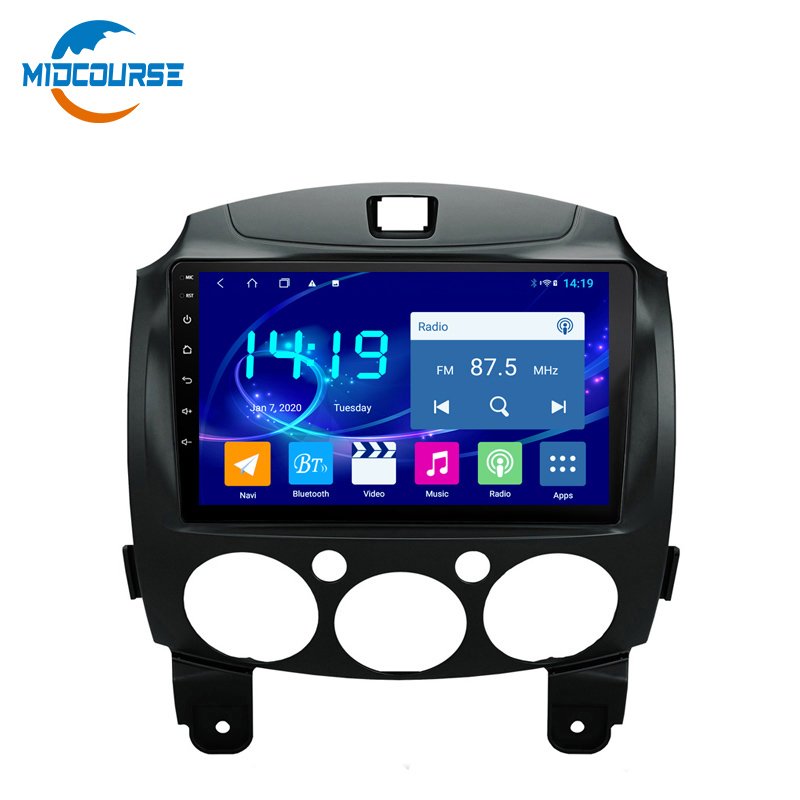9 INCH IPS 4G+64G Android 10 for MAZDA 2 Demio 2007-2014 GPS Navigation Multimedia Player(18d51ba)