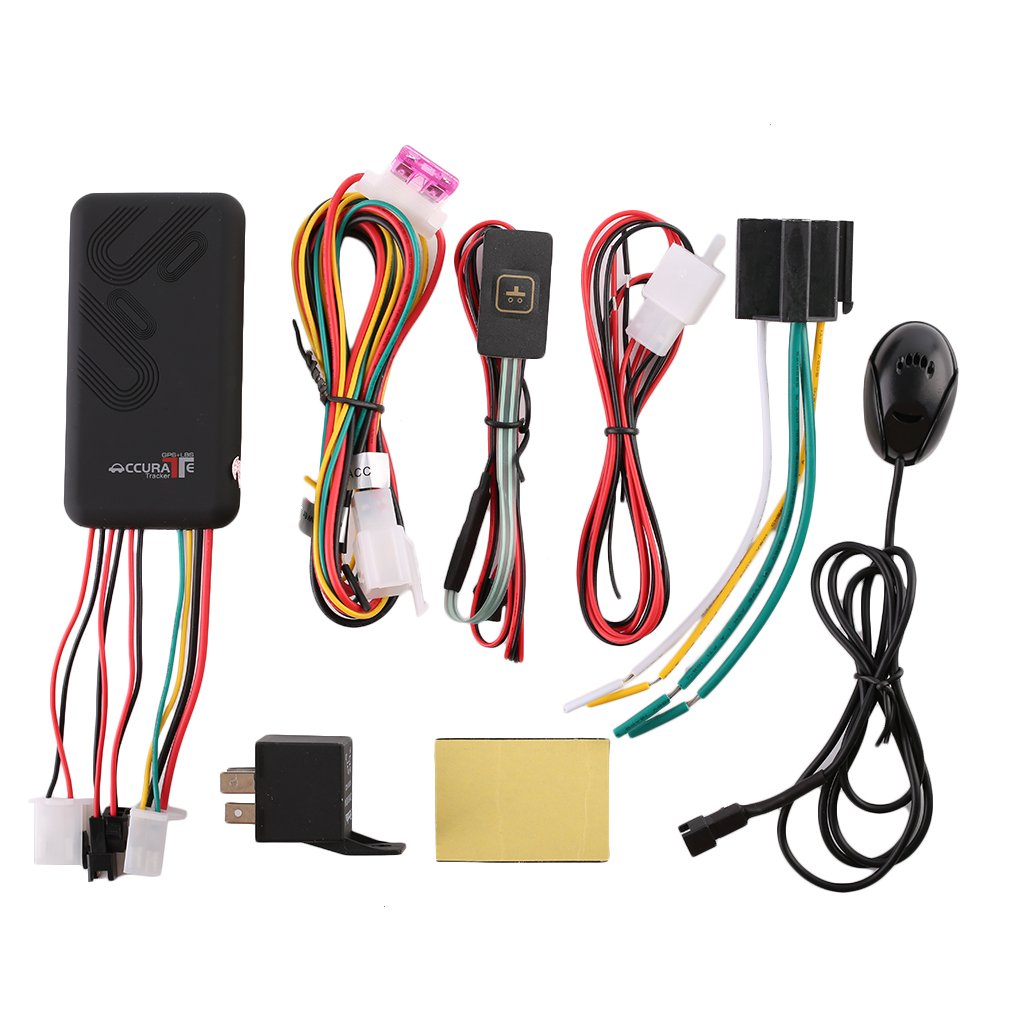 GT06 Car GPS Tracker SMS GSM GPRS Vehicle Tracking Device Monitor Locator Remote Control SOS Alarm For Motorcycle Scooter