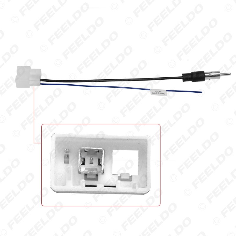 Car Female to Male Plug Radio Antenna Adapter for Isuzu Single Head Radio Wire Cable