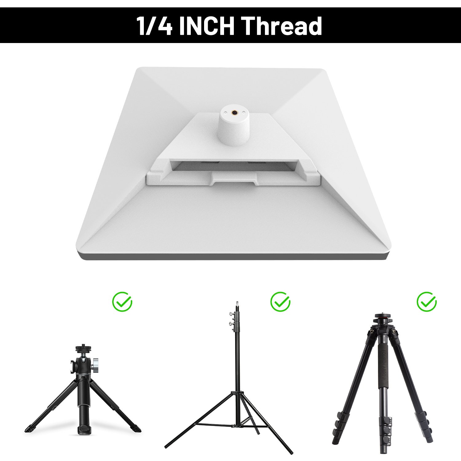 1/4 " inch Hole Screw Nut Bracket Cameras Accessories Starlink MINI Mount Kit Tripod Adapter
