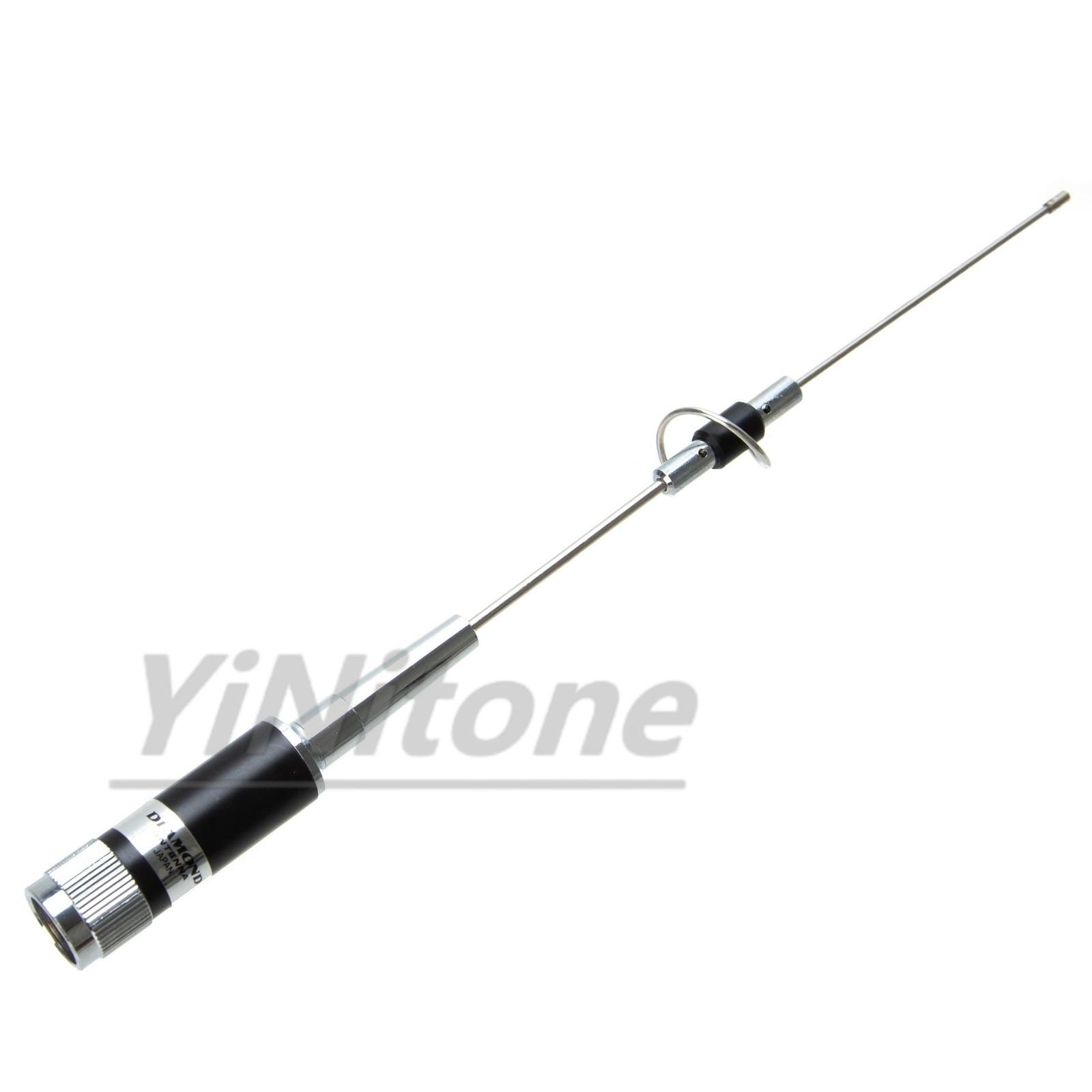 CR-77 Wide Band Antenna Set with PL259 5M UHF Male Car Mobile Antenna Coax Cable MB60 MINI Magnetic Base for Ham Walkie Talkie