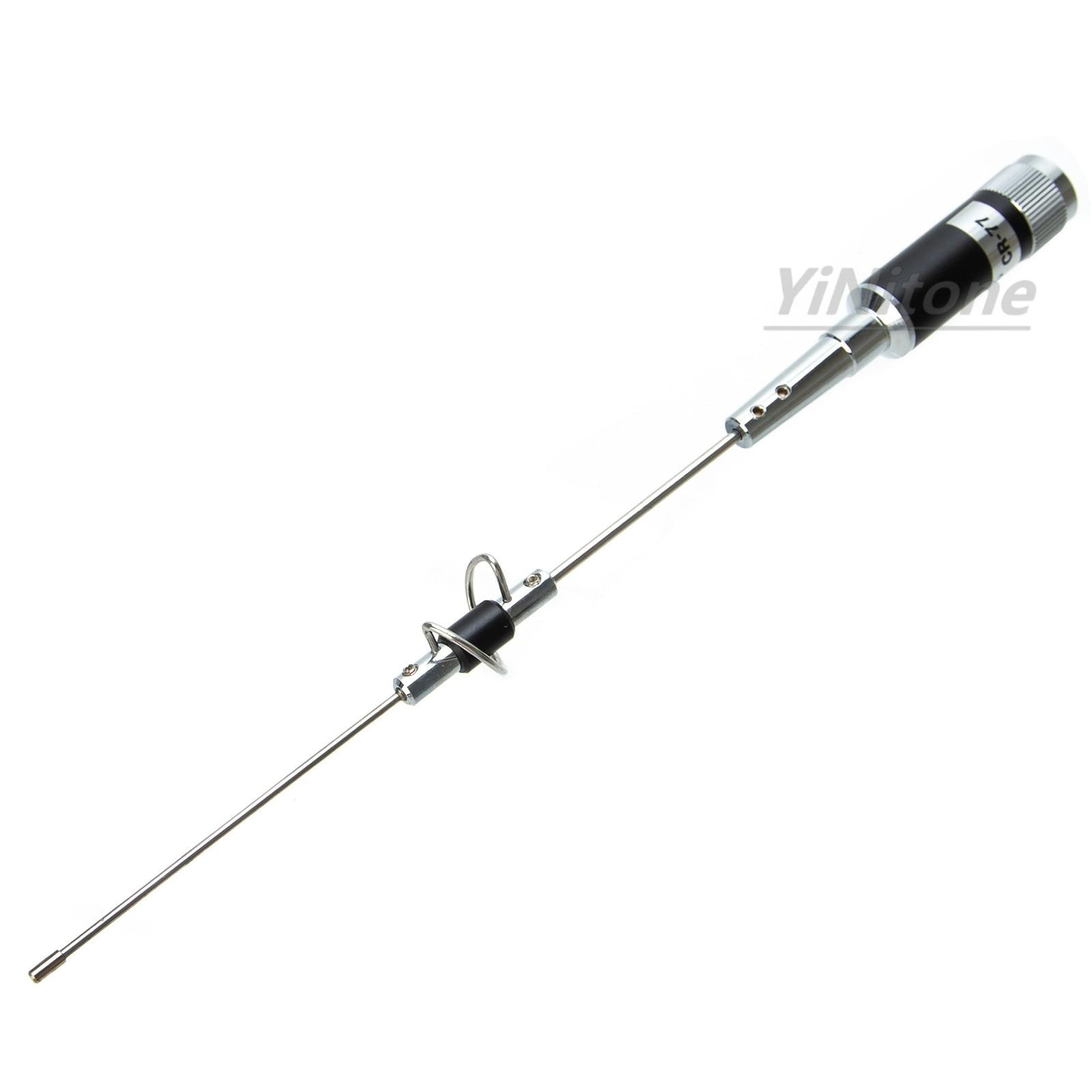 CR-77 Wide Band Antenna Set with PL259 5M UHF Male Car Mobile Antenna Coax Cable MB60 MINI Magnetic Base for Ham Walkie Talkie