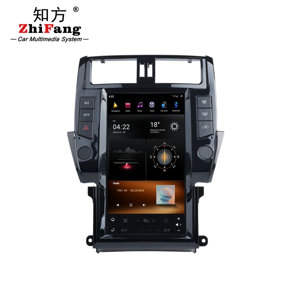 Android 11.0 Car Multimedia Player Headunit GPS Radio Carplay for Toyota Prado150 2010-2013 360 Cameras High Level