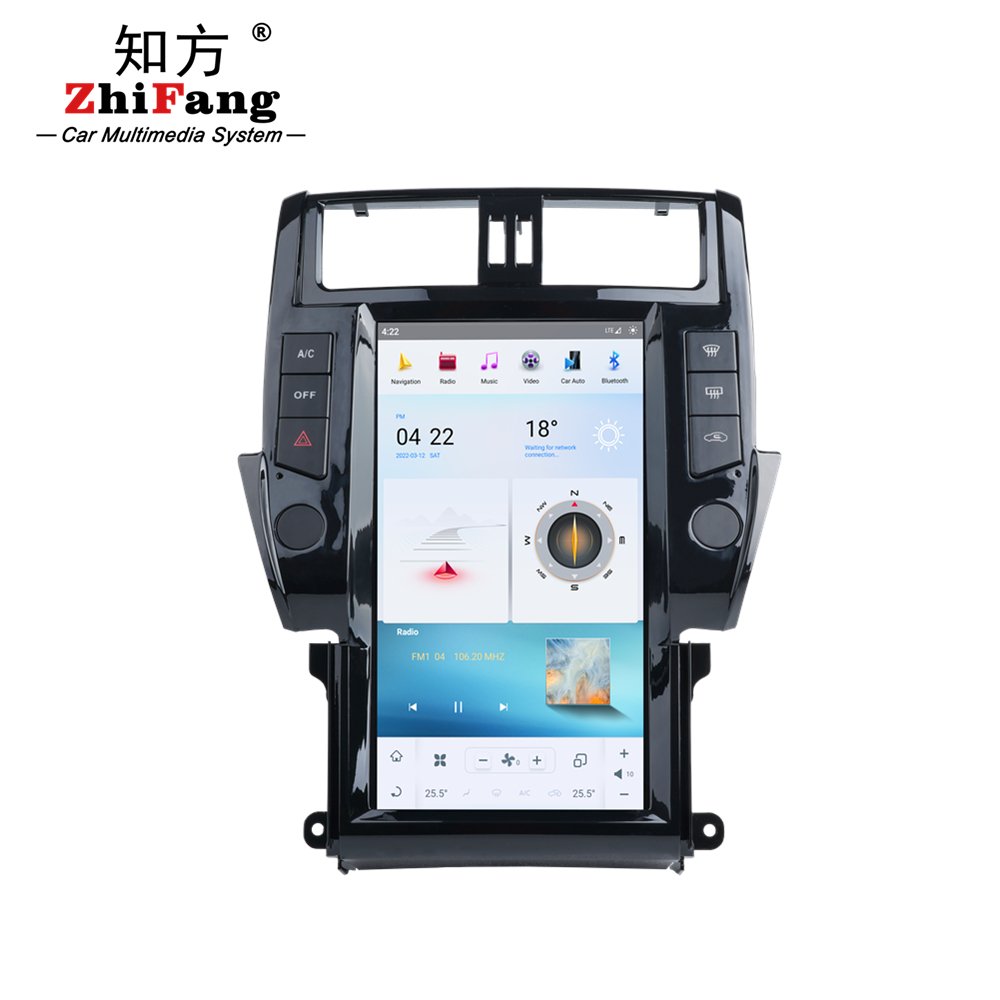 Android 11.0 Car Multimedia Player Headunit GPS Radio Carplay for Toyota Prado150 2010-2013 360 Cameras High Level