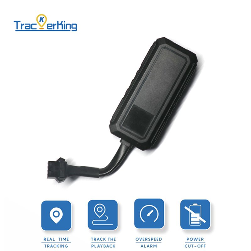 Real Time Gps tracker with Cutting off Engine and Oil Overspeed Alarm Trackerking G109 Detecting External Battery Voltage