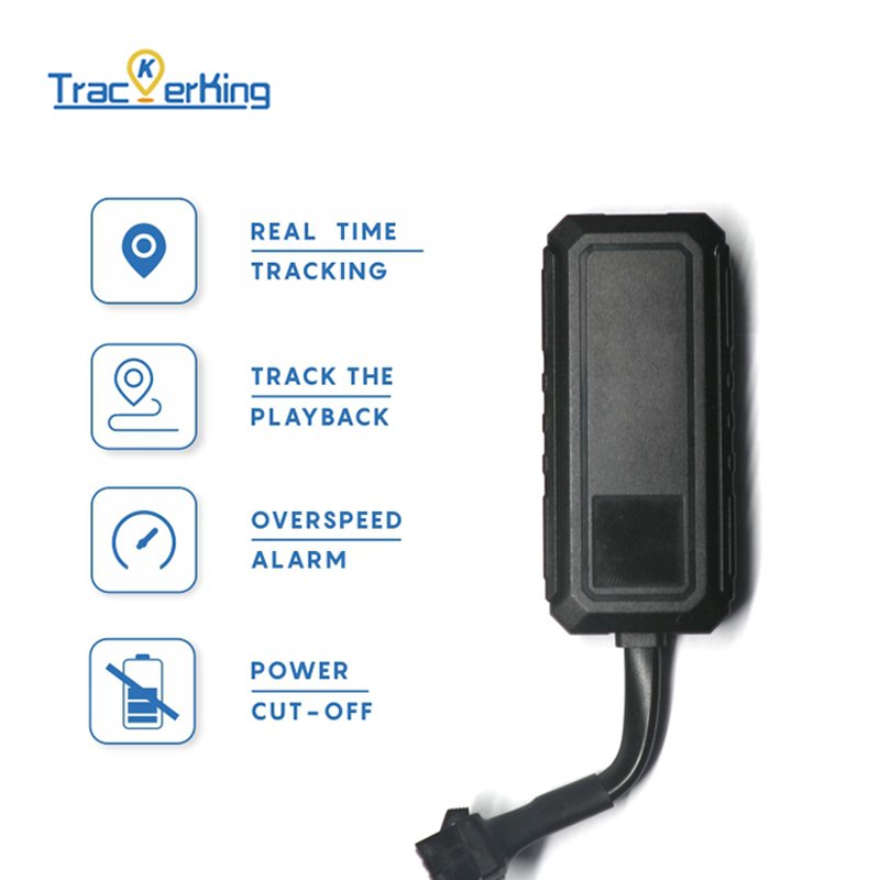 Real Time Gps tracker with Cutting off Engine and Oil Overspeed Alarm Trackerking G109 Detecting External Battery Voltage