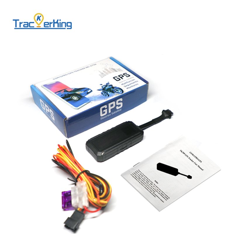 Real Time Gps tracker with Cutting off Engine and Oil Overspeed Alarm Trackerking G109 Detecting External Battery Voltage