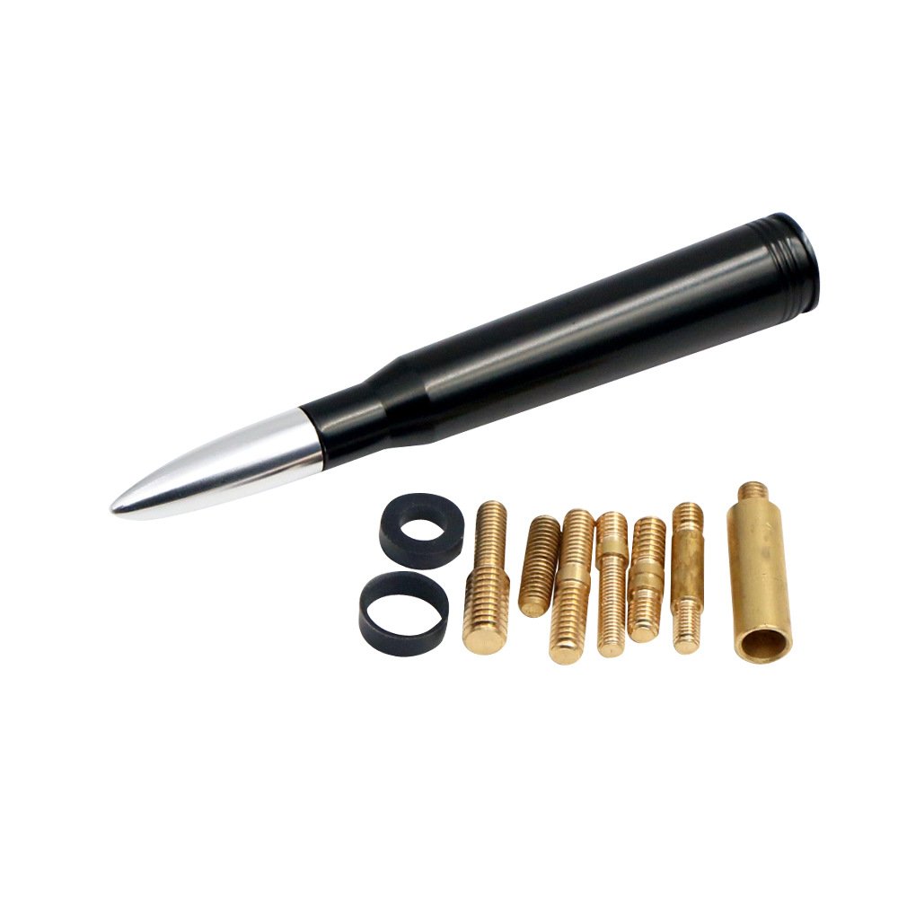 Universal Car Modified Bullet Antenna Car AM/FM Radio Aerial Antenna Off Road Vehicle Antenna