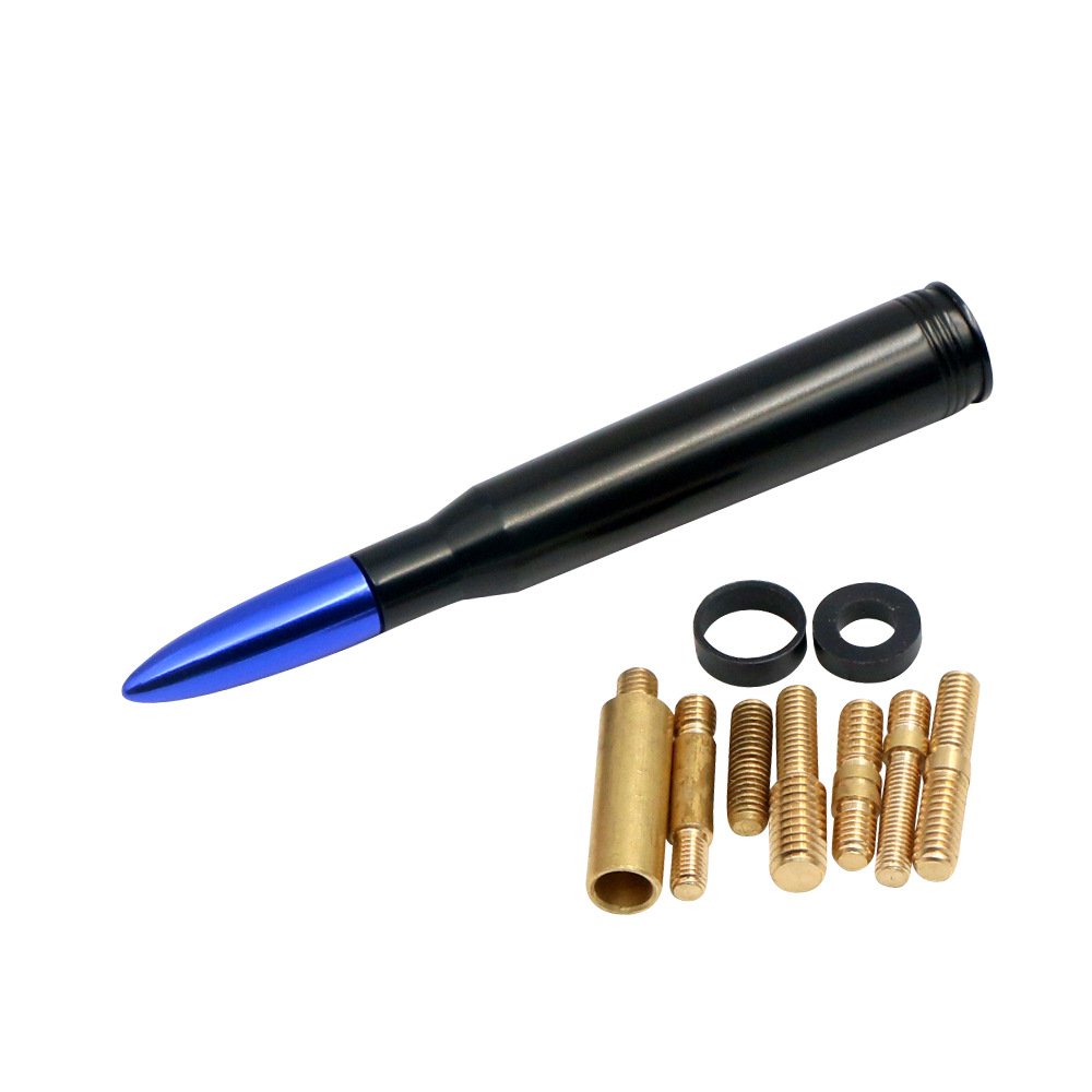 Universal Car Modified Bullet Antenna Car AM/FM Radio Aerial Antenna Off Road Vehicle Antenna