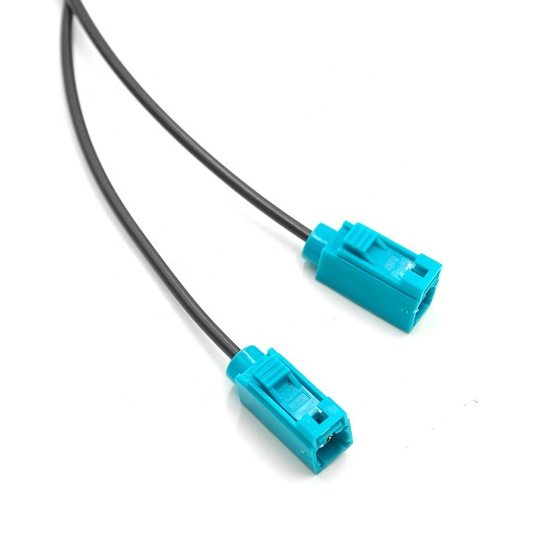 Female to Male Fakra Z Vehicle Antenna Extension Cable for Car Stereo GPS Navigation FM AM Radio