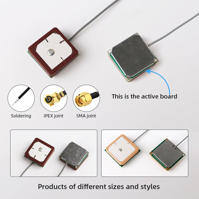 High-Gain GPS Ceramic Module Active Positioning 18*18 Ceramic Antenna Vertical Polarization RoHS Compliant GNSS GPS