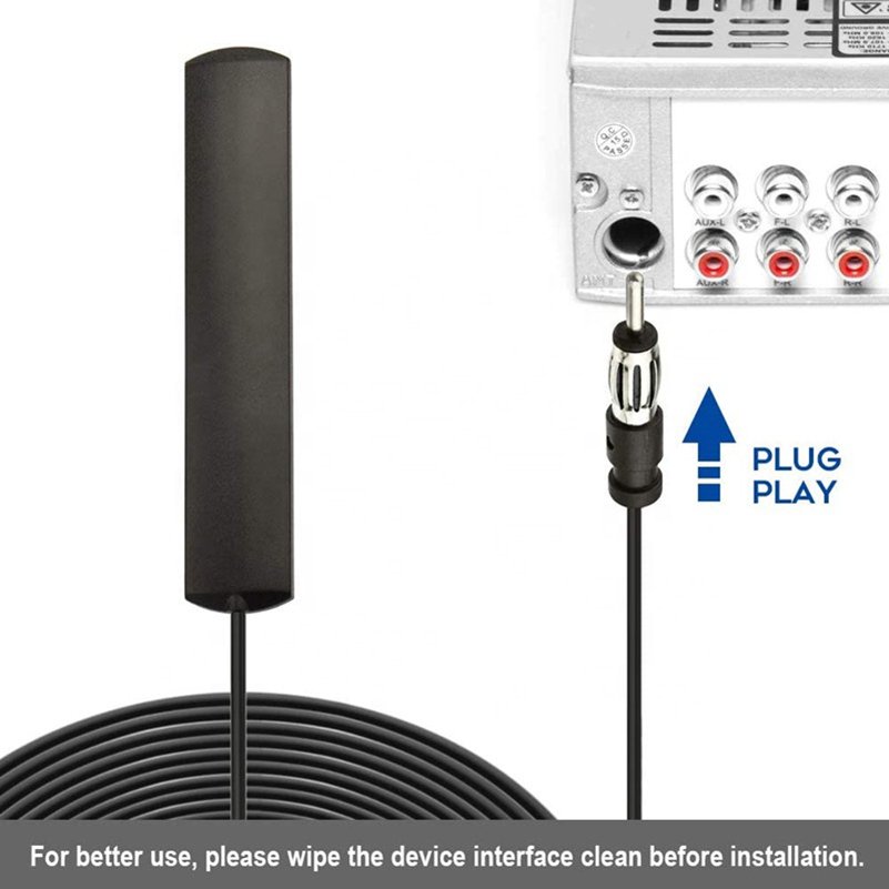 Car Aerial Professional and Most Discounted High-performance Ant 309 Patch Car Antenna FM Radio Antenna for Sale
