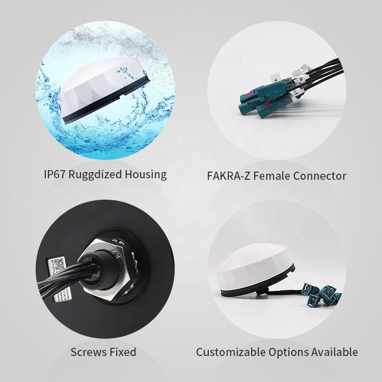 Harxon All in 1 Antenna Car Automotive Smart Driving Antenna High Precision GNSS LTE Antenna