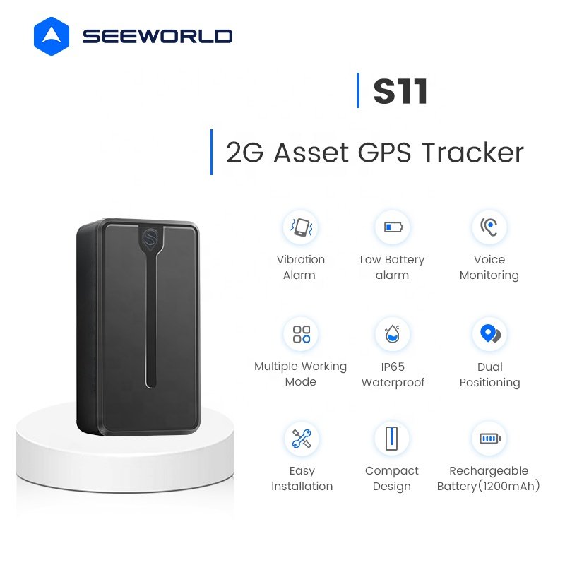Waterproof Need Sim Card Chip Location Tracking GPS Mini Tracker 2G Car Locator with Strong Magnetic
