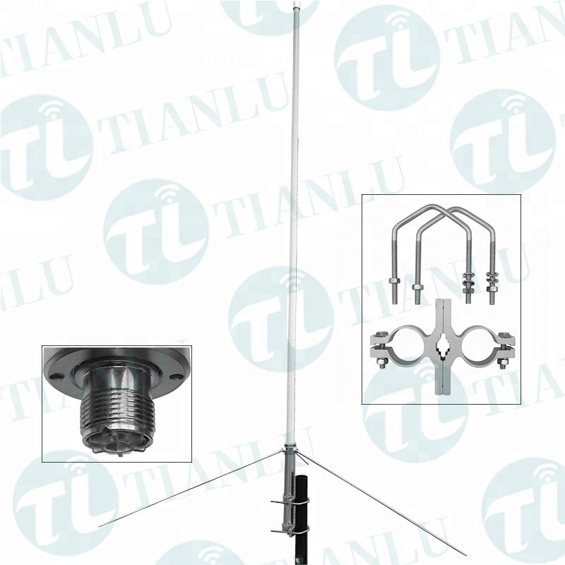66-88Mhz Radio Single Band Base Station Antenna Outdoor Fiberglass 1.7meter Wimax Antenna Namo Station