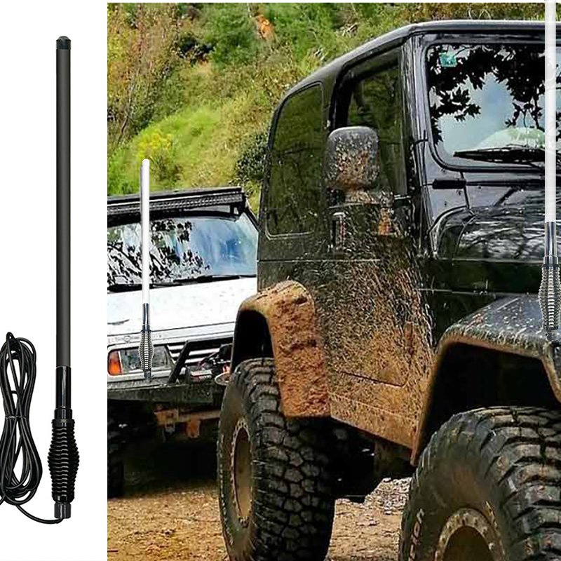 Heavy duty spring mobile antenna three models 4755b,4760b,4780bbs VHF/UHF,CB,869mhz,4G Off Road car antenna 58cm 78cm 107cm