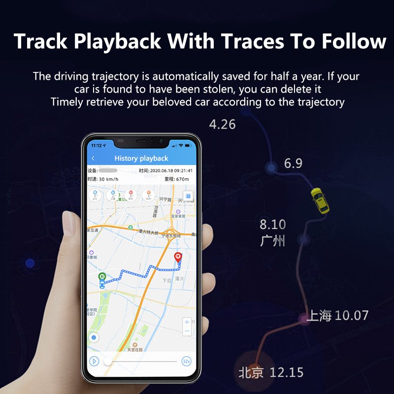 Professional Technical Support Anti Theft Spy Equipment Realtime Mini Obdii Car Tracking Device 4G OBD Tracker