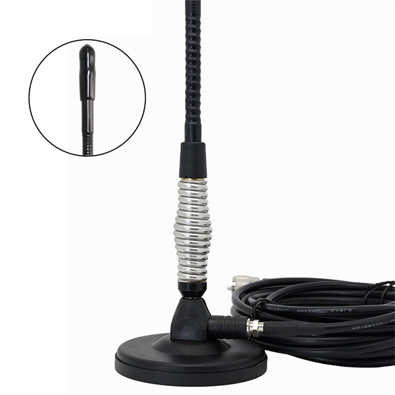 Outdoor Fiberglass Antenna Radio Antenna for Car with Magnetic Base for Trucks CB Radio Antenna 1.5:1 Max Dia78*625mm 26-28mhz