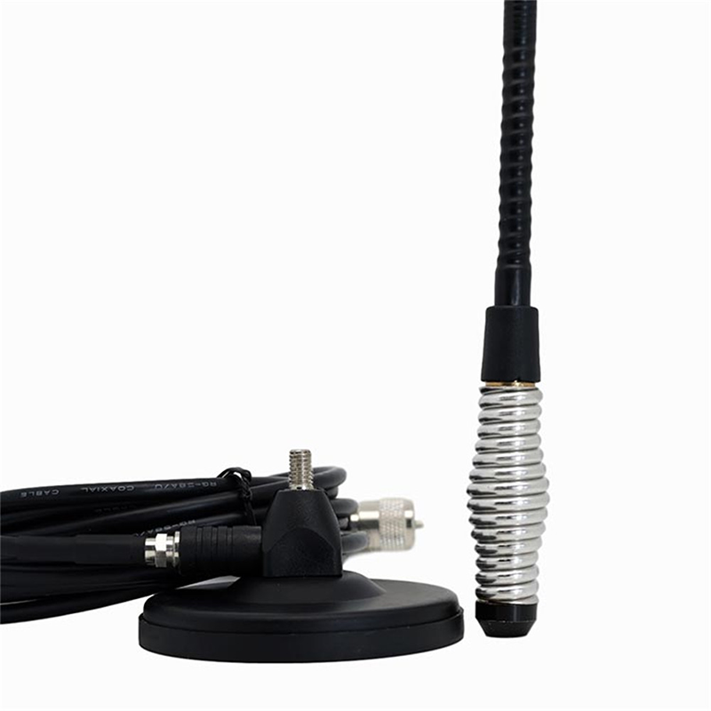 Outdoor Fiberglass Antenna Radio Antenna for Car with Magnetic Base for Trucks CB Radio Antenna 1.5:1 Max Dia78*625mm 26-28mhz