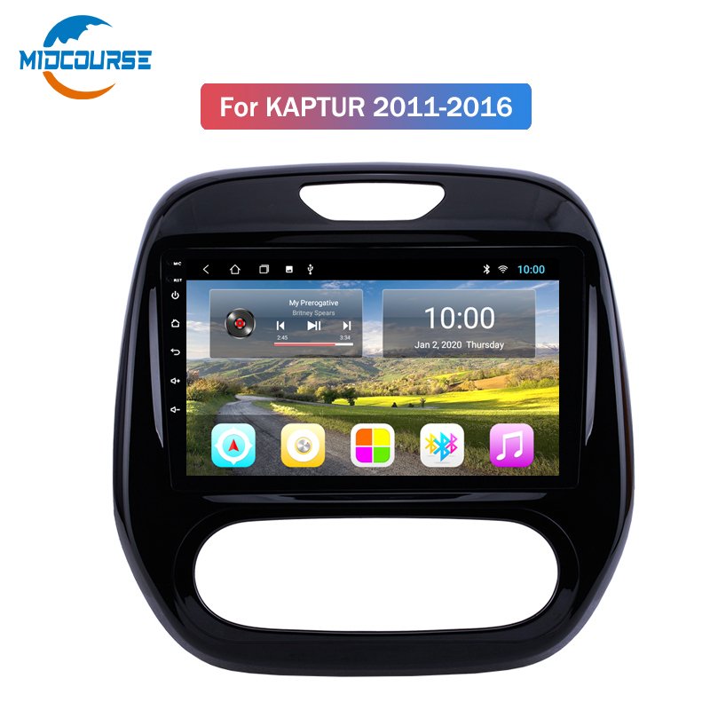 2G RAM Android 10 Audio Radio Stereo for Renault Captur CLIO Samsung QM3 2011-2014 2015 2016 Car DVD GPS Navigation(4913912c)