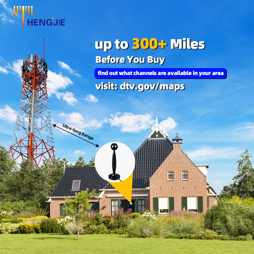 Caravan Smart Best Indoor TV Antenna Outdoor Digital Car TV Antenna Booster WiFi TV Antenna