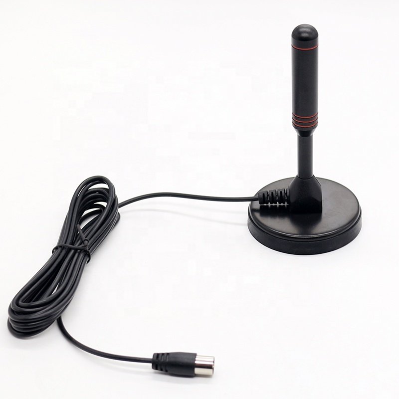 High Gain Vertical Magnetic Antenna Base Indoor Digital TV Antenna