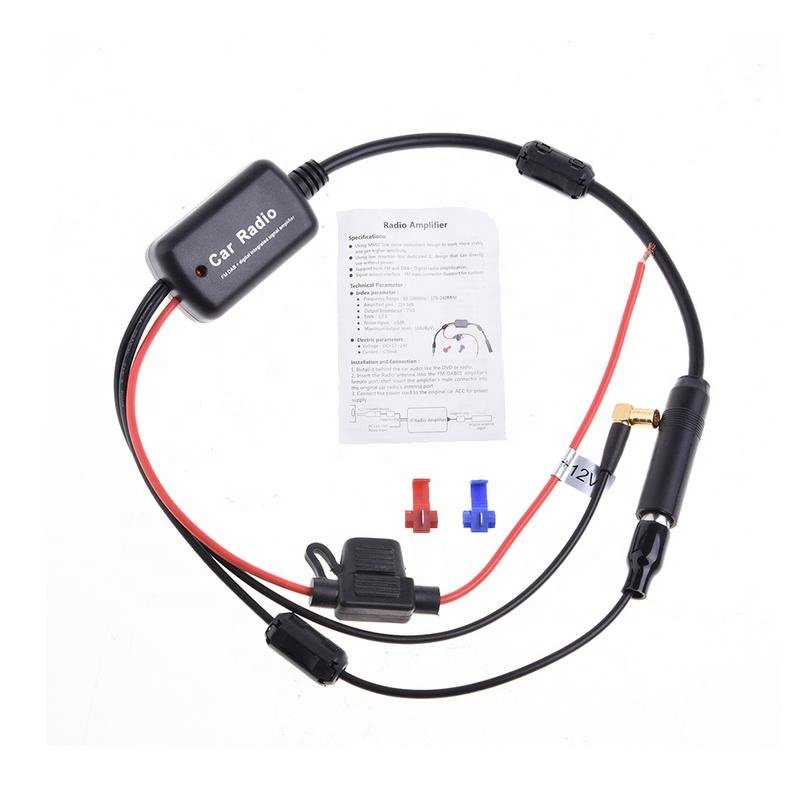 Factory Direct Supply DAB Vhf am/fm Car Radio Antenna Signal booster Amplifier