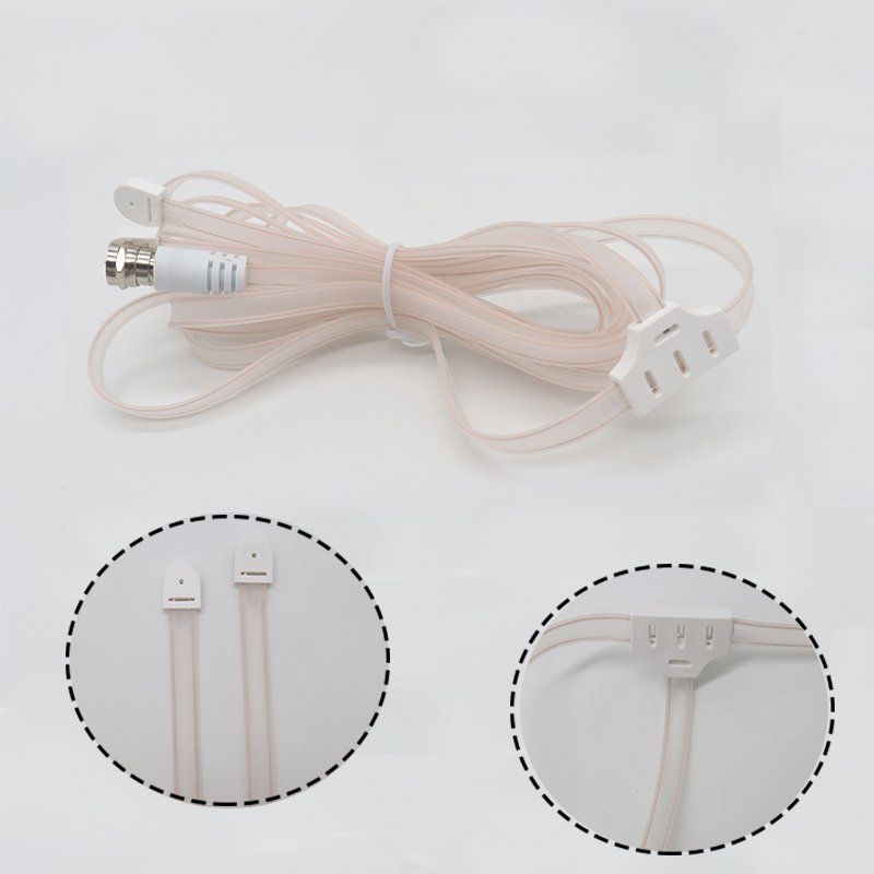 300 Ohm FM Dipole Antenna IEC Connector FM Radio Stereo Receiver Dipole Antenna For Radio Onkyo Yamaha Pioneer