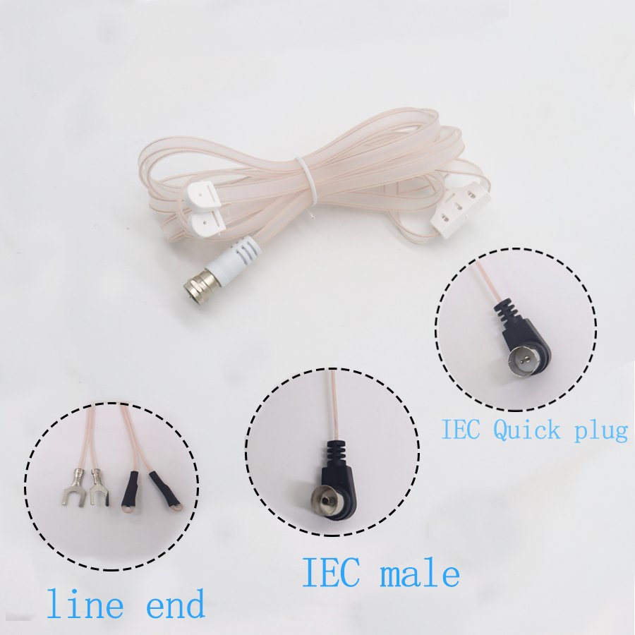 300 Ohm FM Dipole Antenna IEC Connector FM Radio Stereo Receiver Dipole Antenna For Radio Onkyo Yamaha Pioneer