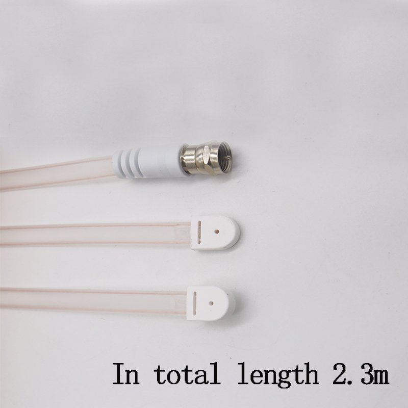 300 Ohm FM Dipole Antenna IEC Connector FM Radio Stereo Receiver Dipole Antenna For Radio Onkyo Yamaha Pioneer