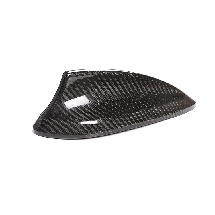 Fit for BMW F22 F23 F30 F33 F35 F80 F82 F87 G11 G20 G30 Real Carbon Fiber Exterior Accessories Roof Shark Fin Antenna Trim Cover